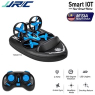 JJRC H36F Terzetto 1/20 3 In 1 Remote Control Boat Vehicle Flying Drone Land Driving Boat Remote Con