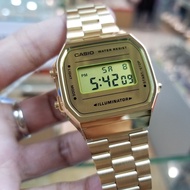 Watch - Casio Mirror Finishing A168WEGM - ORIGINAL