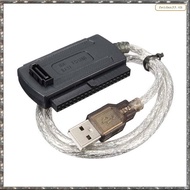 [L W H Y] USB 2.0 Male to IDE SATA 2.5 "3.5" Converter Adapter Cable Hard Drive HDD Black