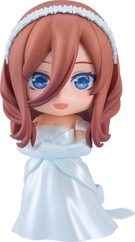 Nendoroid Bride of the Quintessential Quintuplets: Miku Nakano Wedding Dress Ver., Non-scale, Plasti