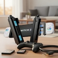 Aolion Magnetic Adapter Charging Grip for JoyCon Nintendo Switch 2 Split Handle J20 Controller Conve