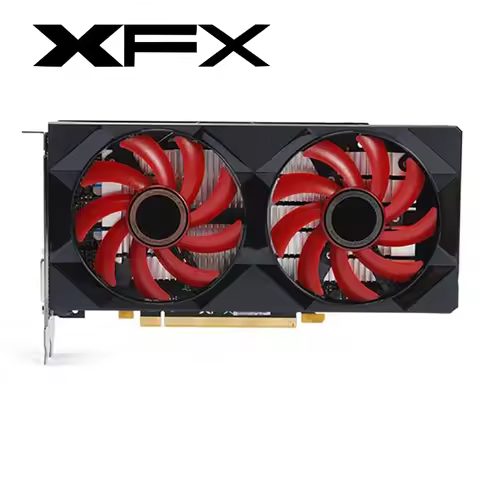 Used XFX RX 560 4GB Video Cards GPU 128 Bit For AMD Radeon RX560D Graphics Cards GDDR5 Desktop Compu