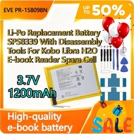 3.7V 1200mAh EVE PR-158098N Li-Po Replacement Battery SPS8339 With Disassembly Tools For Kobo Libra 