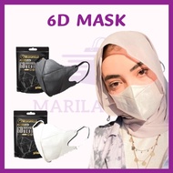 【Ready Stock】10PCs Adult Duckbill Disposable Face Mask 6D mask Adult Mask Medical mask Face mask v
