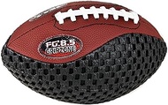 Fun Gripper-Grip Zone 8.5 inch Pee Wee Traditional Football, Black, Brown by: Saturnian I P.E Suppli
