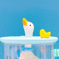 ❣️特價🦆韓國鴨仔玻璃杯🍀 🪷$285（原價$360） 🐠絕版香港現貨🍋 🍧Starbucks Korea Limited duck glass  mug 🪼 duck, duckling, and 