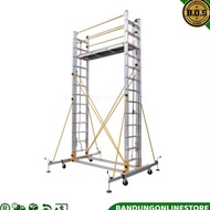 ANS Original Krisbow Tangga Scaffolding Multifungsi Aluminium 6.85