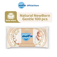 Molfix Newborn Gentle Wet Wipes 100 Sheets
