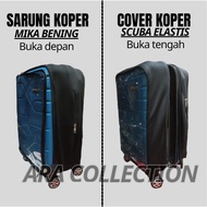 Luggage Cover Luggage Protective Cover Plastic Suitcase/Mika+Fabric