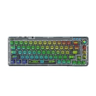 Aula NB98 F68 F98 F98Pro Transparent Keyboard Gaming 3Mode Hot Swap RGB Gasket LED Display Screen