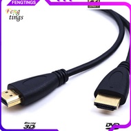 [Ft] 1m High Speed V14 1080P Male to Male HDMI-compatible Cable Cord for High Clarity TV LCD Project