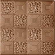 PROMO!! Wallpaper 3D Foam Sticker wallfoam Motif Batik uk 70x70cm