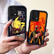 Phone Back Case For Oppo Reno7 F21 F21s Pro Reno8 4G Luxury Fashion Cool Cartoon Marvel Man Spider L
