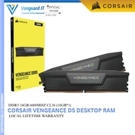 CORSAIR VENGEANCE 16GB 6000MHz DDR5 RAM CL36 (LIMITED LIFETIME WARRANTY)