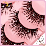 DIACHASG Diamond Manga Lashes Fuffy Lashes fiber Glitter Women Beauty Thick Long Eye Lashes