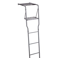 Guide Gear Climbing Ladder Tree Stand with Mesh Seat, Climbing Equipment for Deer Hunting, 15’