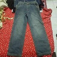 CACTUS BAGGY JEANS CARPENTER SIZE 30x43 INCH.KAKI 9.2 INCH