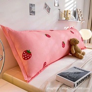 Double pillow, bedside pillow size 40x120cm with cotton filling