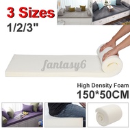 Foam Cushion Sheet High Density Support Good for Sofa Cushion Mattresses Replacement Foam Pad 150x50cm