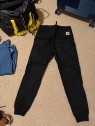 台灣現貨⚠️黑色XS號 Carhartt WIP MADISON JOGGER 休閒長褲 縮口褲
