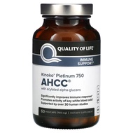Quality of Life Labs Kinoko Platinum AHCC 750 mg 60 Vegicaps
