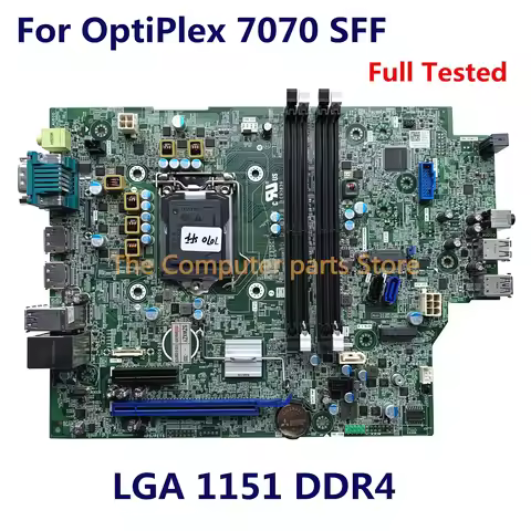 Original For Dell Optiplex 7070 Sff Desktop Motherboard Cn-0YNVJG 0YNVJG YNVJG LGA1151 DDR4 100% Tes