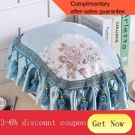 YQ43 European-Style Fabric Rice Cooker Cover Cover Household Rice Cooker Dust Cover Oil-Proof Universal Cover Towel roun