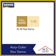 ◬ ☽ △ DAVIES Assorted Acry color paint 60ml / 1/4 Liter Acri Color