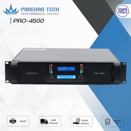 PROEUROTECH PRO-4500 เพาเวอร์แอมป์ 2U 2CH x 450 วัตต์ แอมป์ขยายเสียง Power Amplifier PRO4500