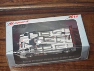 Ready Stock SPARK Model 1/43 2014 Le Man Porsche Porsche 919 20#车组
