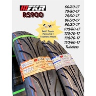 FKR RS900 Tubeless TL 60/80 70/80 70/90 80/80 80/90 90/80 100/80 120/70 130/70 150/60-17 Tayar Tyre