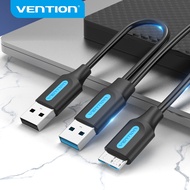 Vention Micro B Cable USB 3.0 A to Micro B Cable Male to Male 3A Fast Charging Cord Wire with Dual U