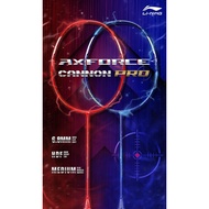 li-Ning Badminton Racket Axforce Cannon Pro (4U/5U) With Strings Thousand Handles Envelopes And Comp