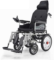 Wheelchairs May Be Foldable Front-Drive Electric Chair Light Electric Wheelchairs Portable Automatic Intelligent Wheelchair Can Accommodate 265 Lbs Weight