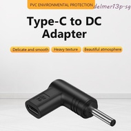 DELMER13P PD Cable Adapter Elbow Stable Power Supply For Router Type-C Female to DC Male Inducing Ad