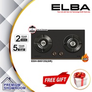 (Latest 2026) ELBA Gas Hob EGH-S8512G(GR) 5.0kW Built-in Gas Hob with Flame Failure Device (FFD) | D