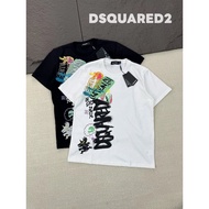 DSQUARED2 Graffiti Style Heavy T-Shirt | High Street Hipster Exclusive 01