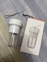 1個迷你吸管式果汁杯Type-C接口,多功能便攜式水果和蔬菜無線果汁機和冰沙攪拌機