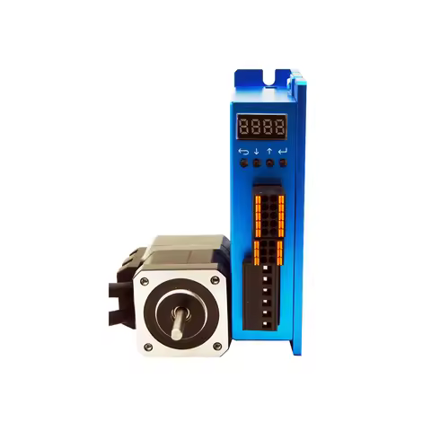 Brake 0.4Nm(57oz-in) Nema17 Closed Loop Stepper Motor Kits Shaft 5mm and Driver HSE42 Step Motor Wit