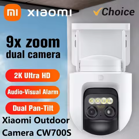 New Xiaomi Outdoor Camera CW700S 2.5K CCTV Full-Color Night Vision WiFi 4 Million Pixel IP66 Smart H