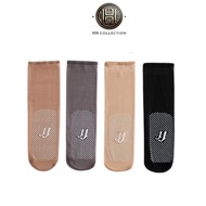 MATA HH Transparent Women's Socks 7037 Stocking Model Stocking Socks with Anti-Slip Gel Slip Korean 