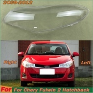 For Chery Fulwin 2 Hatchback 2009~2012 Car Accessories Foglight Lens Cover Fogs Lamp Shell Lampshade