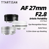 TTArtisan | 27mm F2.8 APS-C Frame Ultra-Compact Pancake Lens