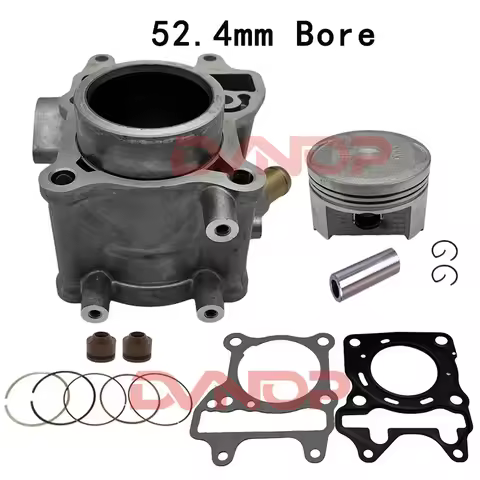 Scooter Pcx 125cc Cylinder Kit For Honda Lead125 WW Pcx125 Click125i Forza 125 KZR 52.4mm 12100-KZR-