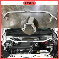 Perodua Axia 2014-2020 Front Strut Bar 4 Point 2 Point