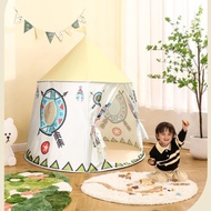 LAHOMIA Kids Play Tent Playroom Princess Castle Playhouse Tent Teepee Castle Tent for Parks 116*123cm