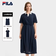 FILA CORE LIFESTYLE EMERALD ETCHED MOMENTS Women Dress (Blue)