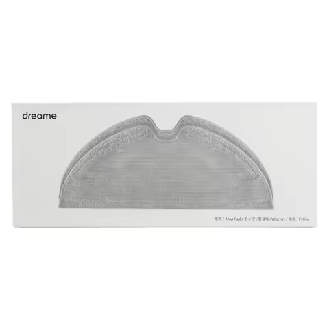 【Original】 Pack of 2 Dreame Water Tank mop cloth for D9,D9 Pro, L10 Pro, D9 Max Robot Vacuum Cleaner