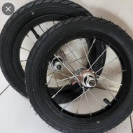 Best Sales Bicycle Rims Size 12 Front And Rear Complete With Outer Tires In Fast Delivery