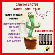 Dencing Cactus Cactus Plush Toy Talk Kaktus Bercakap Dancing toy song plush Dancing Cactus Early Chi